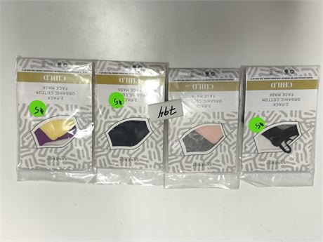 Lot 794 - Synergy Child 2-Pack Face Masks