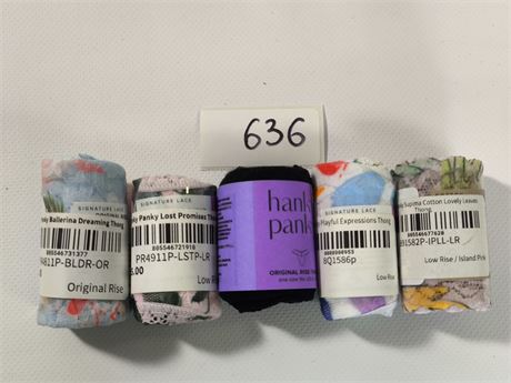 Lot 636 - Hanky Panky Low Rise Thong