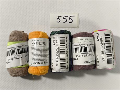 Lot 555 - Hanky Panky Low Rize Thong