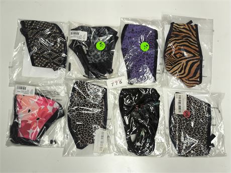 Lot 798 - Various Cloth Face Masks