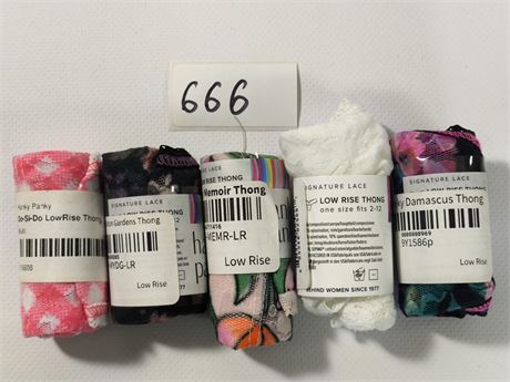 Lot 666 - Hanky Panky Low Rise Thong