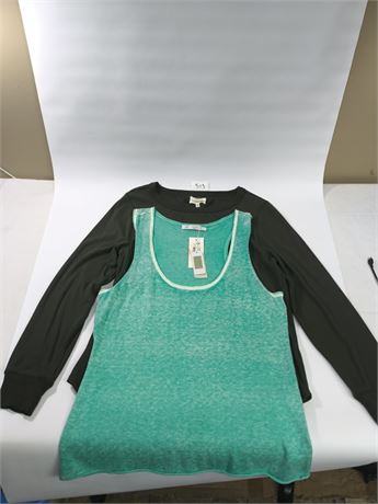 Lot 513 - XL Stacy top XL Pigment print cool dye