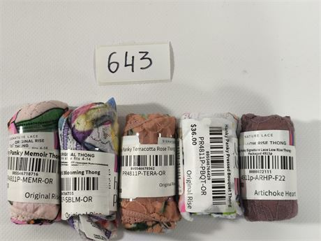 Lot 643 - Hanky Panky Low Rise Thong
