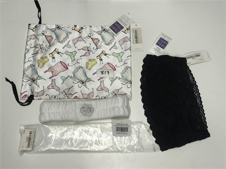 Lot 817 - Spa Handband and Hanky Panky Unlined Bandeau