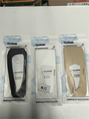 Lot 811 - Cloud Premium No Show Socks