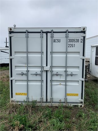 Lot 8395 - 2013 Double sided insulated 20' x 8' sea can