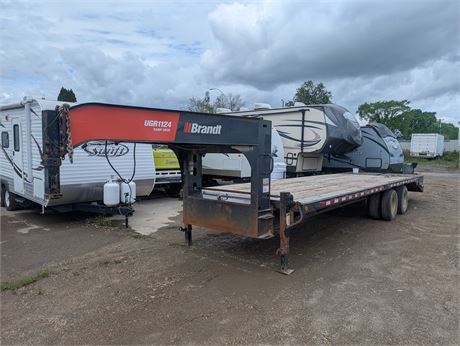 Lot 7511 - 2023 Brandt Tandem Axle Ramp Deck Trailer