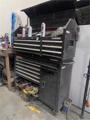 Lot 17 - Husky Tool Cabinet