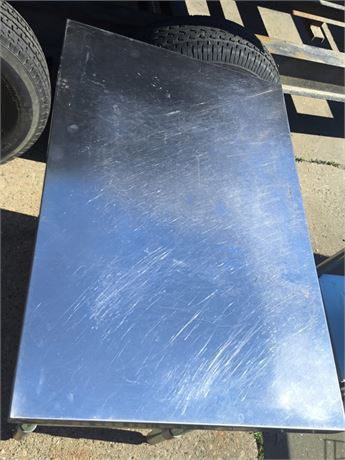 Lot 1-73 - Stainless Steel Table