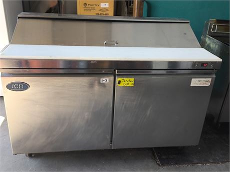 Lot 1-5 - Two Door Sandwich Prep Cooler