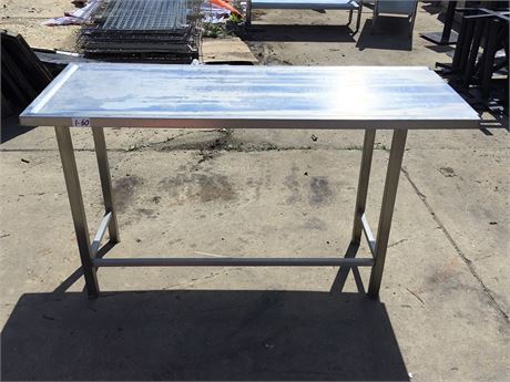 Lot 1-60 - Stainless Steel Table