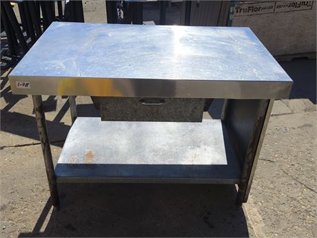 Lot 1-78 - Stainless Steel Table