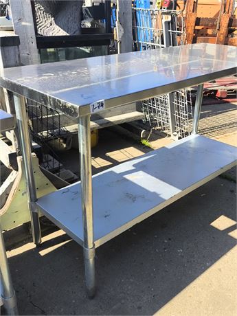 Lot 1-74 - Stainless Steel Table