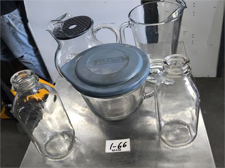 Lot 1-66 - Glass Containers