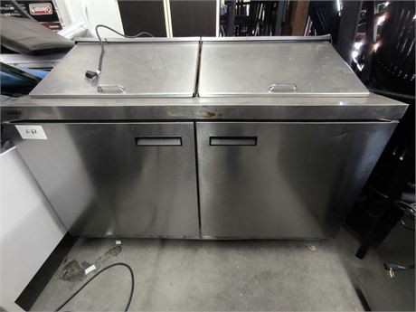 Lot 1-67 - Two Door Sandwich Prep Cooler