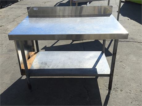 Lot 1-72 - Stainless Steel Table