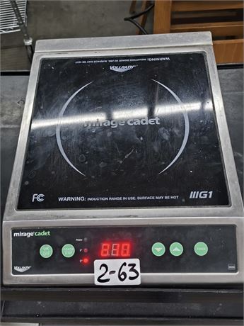 Lot 2-63-Induction Range, Countertop