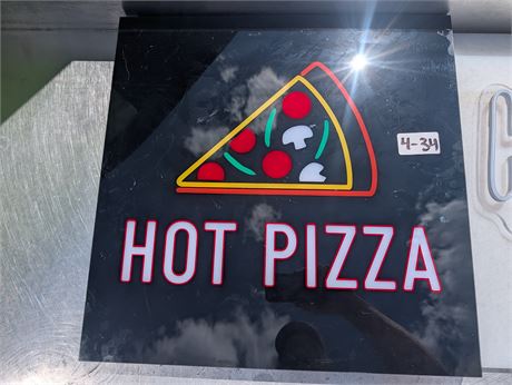 Lot 4-34 - LED Sign "Hot Pizza"