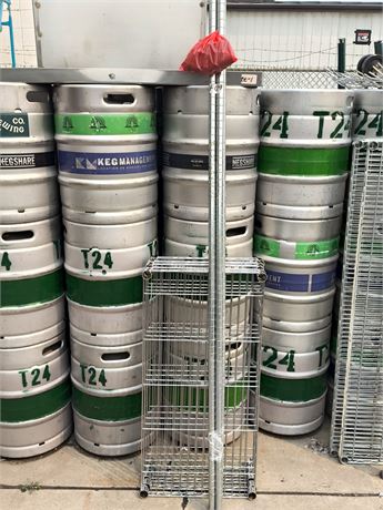 Lot 1-129 - Metal Storage Rack