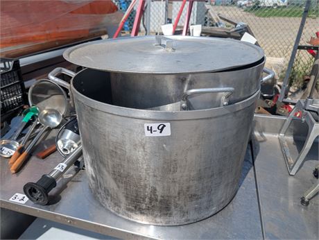 Lot 4-9 - Soup Pots