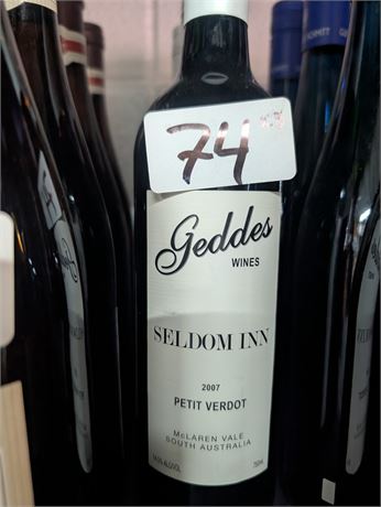 Lot 74 - Seldom Inn Petit Verdot