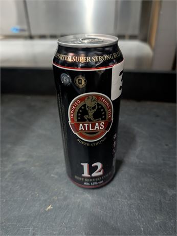 Lot 32 - Atlas Super Strong 12% Lager Beer