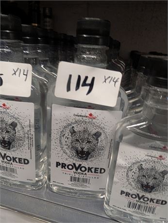 Lot 114 - Provoked Vodka