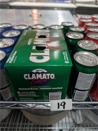Lot 19 - Mott's Clamato Pickled Bean Caesar