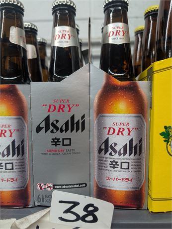 Lot 38 - Asahi Super Dry and Pacifico Clara Mexican Lager Beer