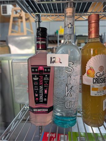 Lot 122 - New Amsterdam Pink Whitney, Siku Glacier Ice Vodka
