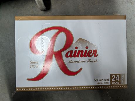 Lot 33 - Rainier Mountain Fresh Beer