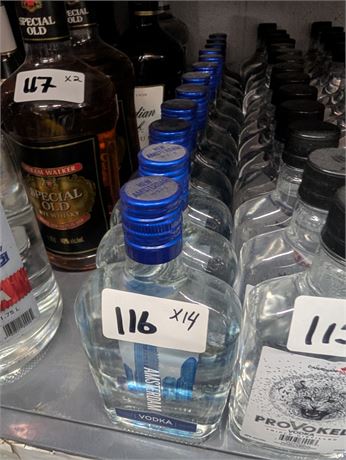 Lot 116 - New Amsterdam Vodka
