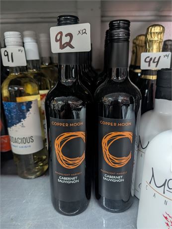Lot 92-Copper Moon Moonlight Harvest Cabernet Sauvignon