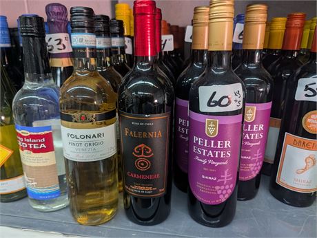 Lot 60 - Peller Estates Shiraz & Falernia Carmenere & Folonari Pinot Grigio