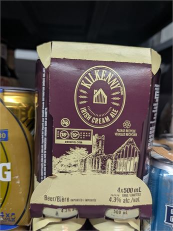 Lot 44 - Kilkenny Irish Cream Ale