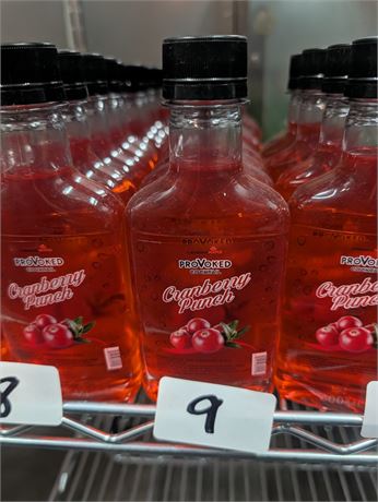 Lot 9 -  Provoked Canadian Maple Cranberry Punch Cocktail