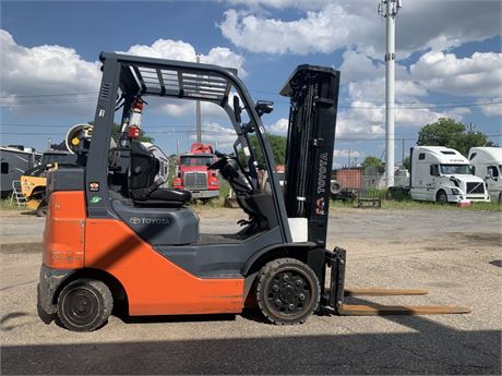 Lot 8417 - 2021 Toyota Forklift 8FGCU25