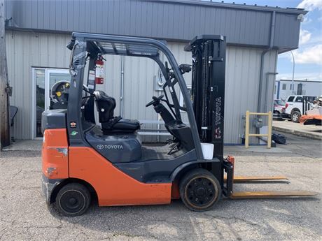 Lot 8416 - 2021 Toyota Forklift 8FGCU25