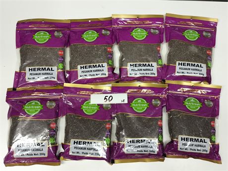 Lot 50 - nutrifresh hermal peganum harmala