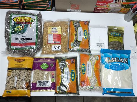 Lot 119 - various herbal powder&seeds