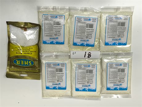 Lot 81 - vishva , sher citric acid
