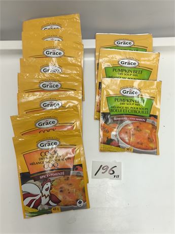 Lot 196 - mixed Grace soupe