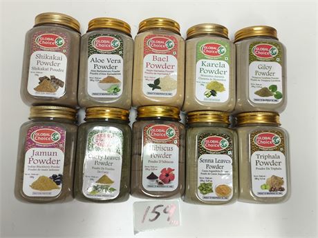 Lot 159 - GLOBAL Mixed Herbal powder