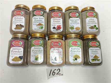 Lot 162 -GLOBAL Mixed Herbal powder