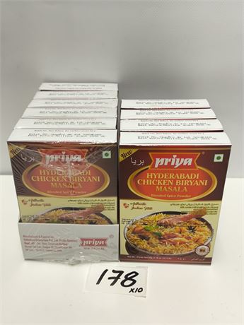 Lot 178 - Priya hyderabadi  masala