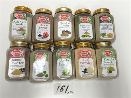 Lot 161 -GLOBAL Mixed Herbal powder