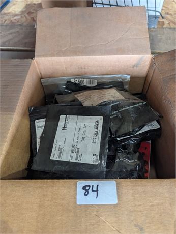 Lot 84 -  Various Backup and O Rings with SAE O Ring Kit