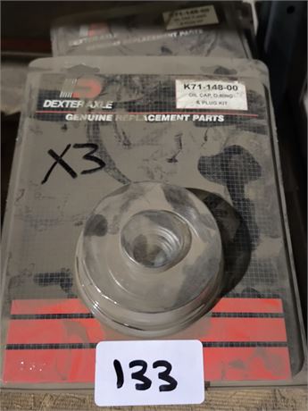 Lot 133 - (9) Dinaline Snap Ring Sets 300 pieces each