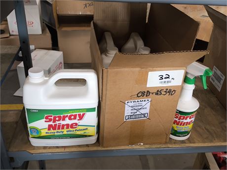 Lot 32 - Spray Nine Heavy Duty Cleaner