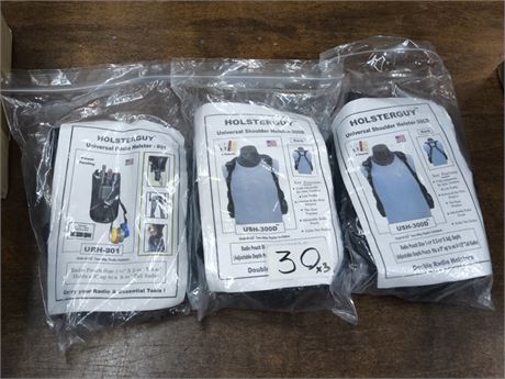 Lot 30 - HolsterGuy Radio Holsters